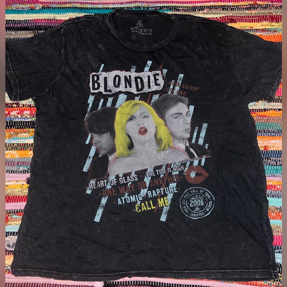 Black Blondie Graphic T-Shirt